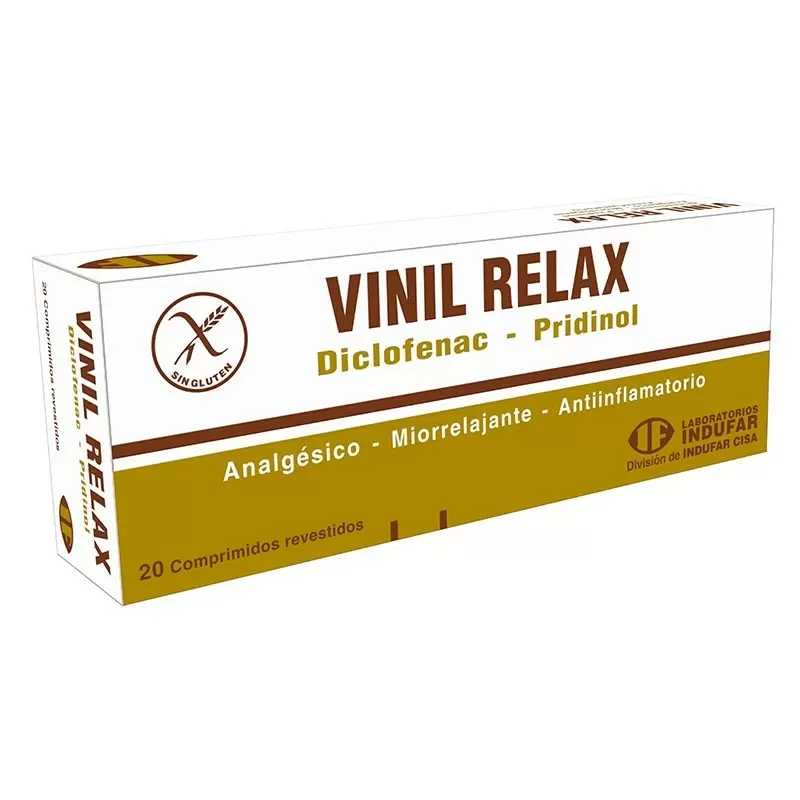 Comprar VINIL RELAX  50 MG CAJA X 20 COMP Con Descuento de 20% en Farmacia y Perfumería Catedral