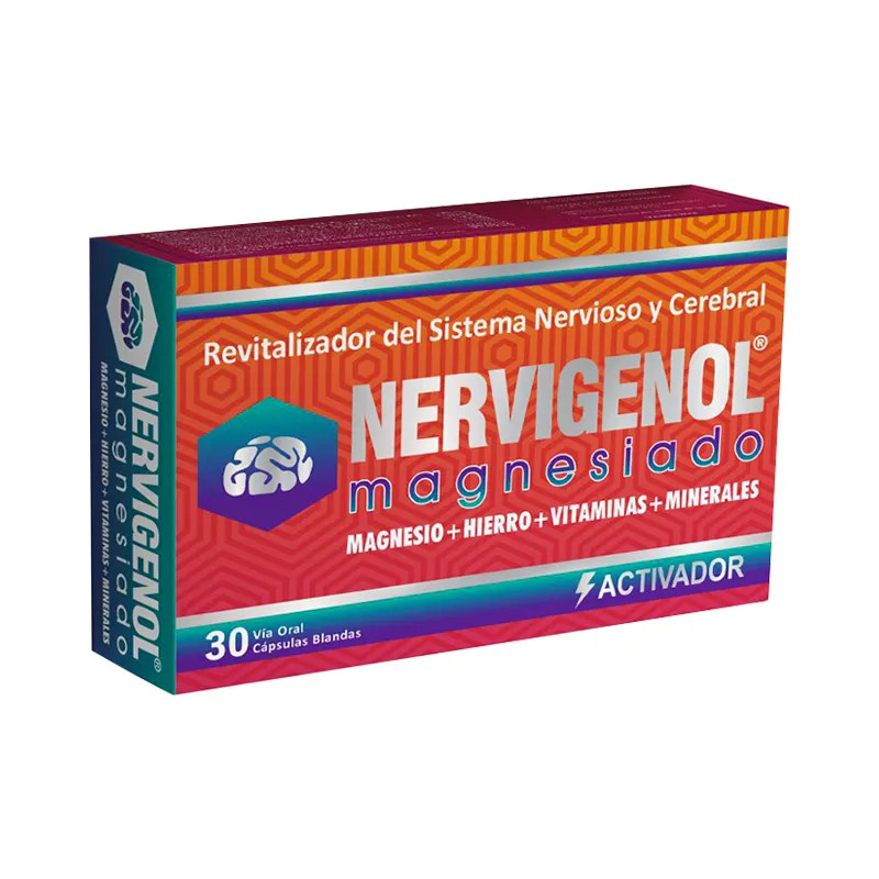Black Friday, Black Friday 2023, Black Friday Paraguay , Black Friday Paraguay 2023, Black Friday Farmacias, Black Friday Puntto Farma, Black Friday 2023 Punto Farma, Black Friday Paraguay, Black Friday Asuncion, Black Friday 2023 Asuncion, Black Friday 2023 Parguayl, Black Friday C atedral, Black Friady Farmacias, Catedral Black 2023, Ofertas en Productos Seleccionados con Descuentos de hasta 60%, en la Previa al Black Friday 2023 Paraguay en el rubro Farmacia  NERVIGENOL MAGNESIADO - CAJA DE 30 CÁPSULAS BLANDAS