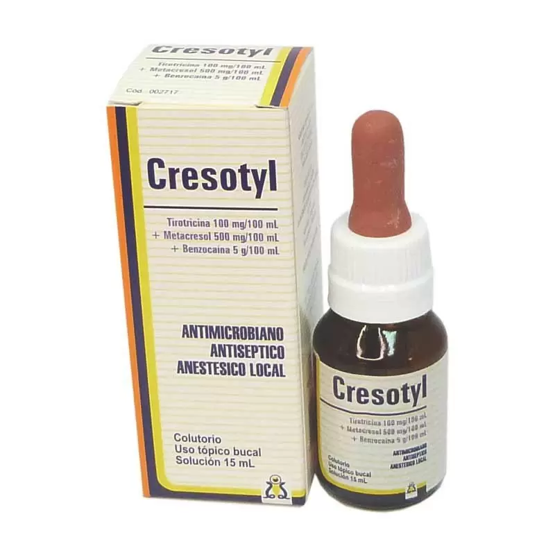  CRESOTYL LIQUIDO FCO X 15 ML