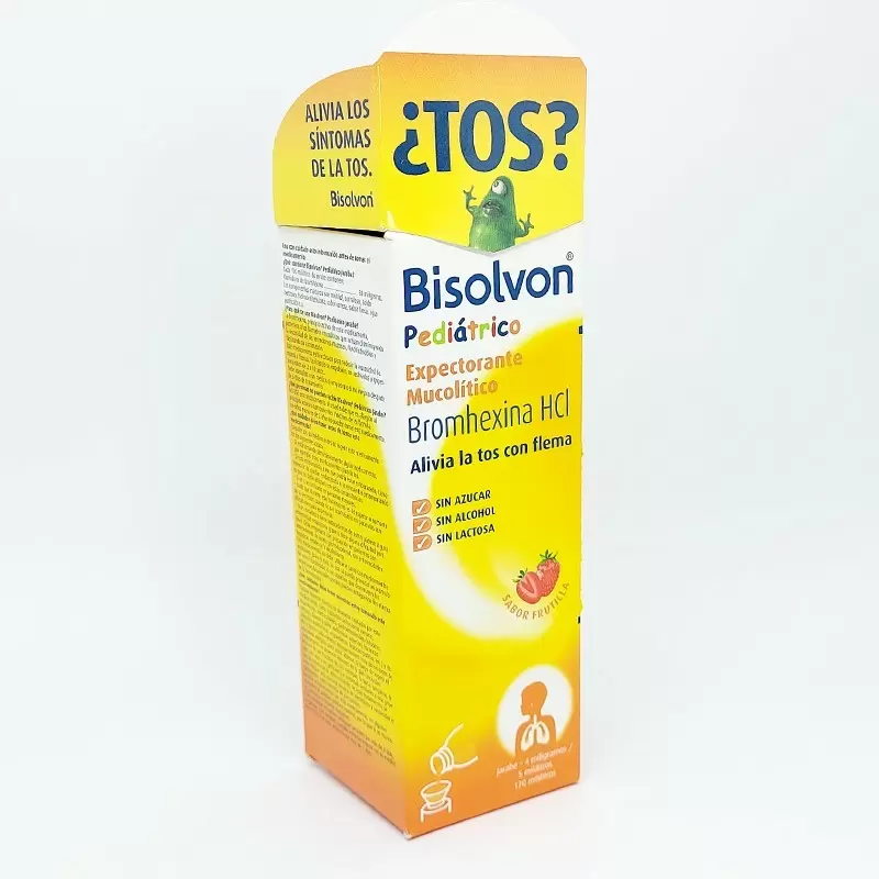 Comprar BISOLVON  EXPECT. PEDIAT. FCO X 120 ML Con Descuento de 20% en Farmacia y Perfumería Catedral
