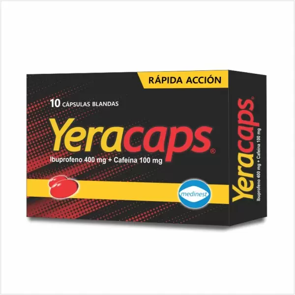  YERACAPS CJ x 10 CAPS