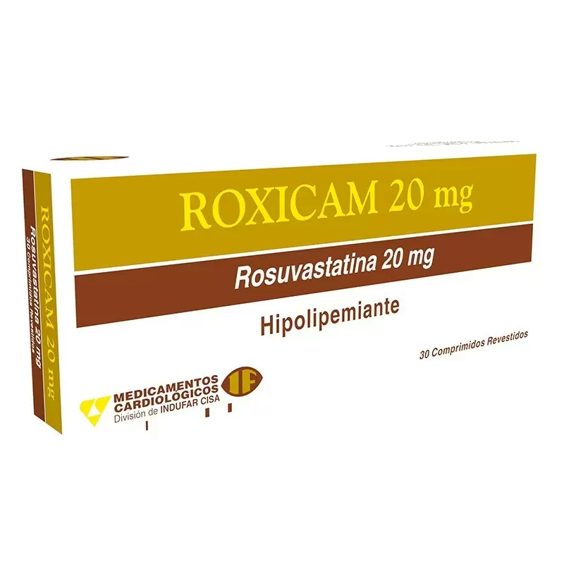  ROXICAM 20 MG CAJA X 30 COMP