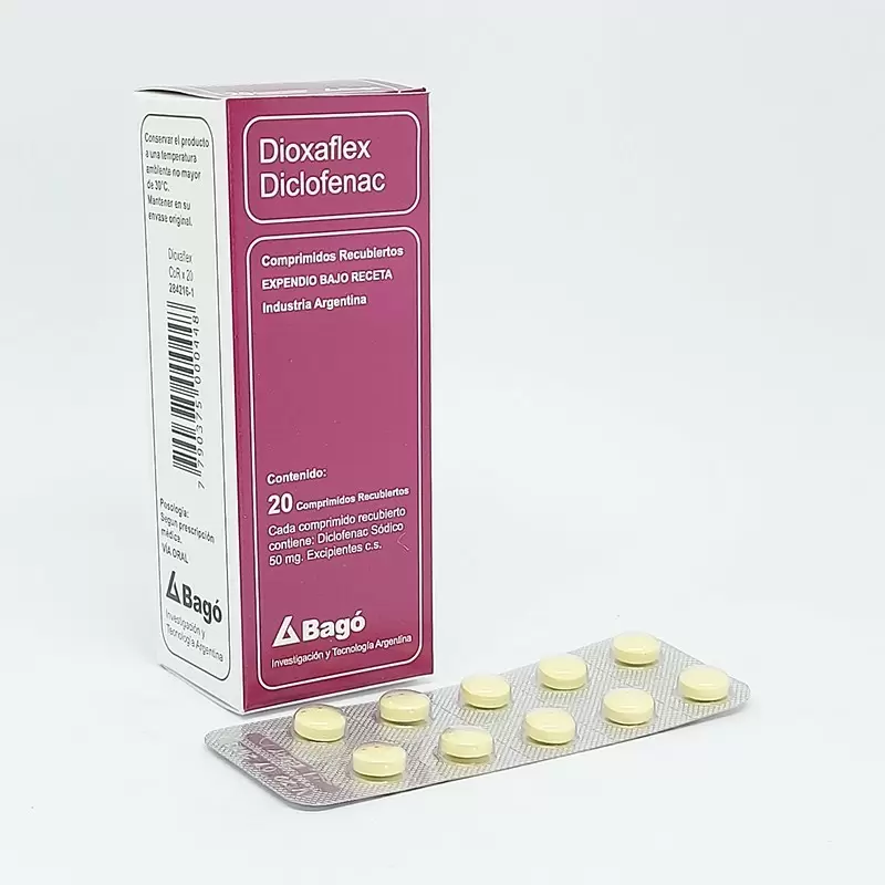 Comprar DIOXAFLEX CAJA X 20 COMP Con Descuento de 20% en Farmacia y Perfumería Catedral