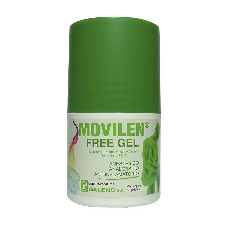 Comprar MOVILEN FREE GEL FCO X 50 ML Con Descuento de 20% en Farmacia y Perfumería Catedral
