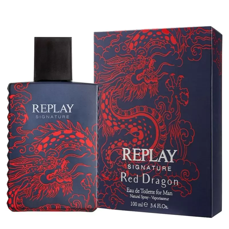 REPLAY SIG.RED DRAGON FOR MAN EDT FCO X 100 ML