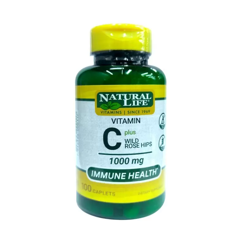  NATURAL LIFE VITAMINA C 1000 MG FCO X 100 COMPRIMIDOS