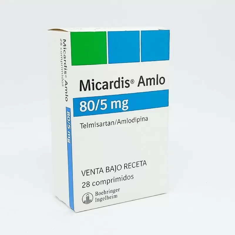  MICARDIS AMLO 80/5 MG CAJA X 28 COMP