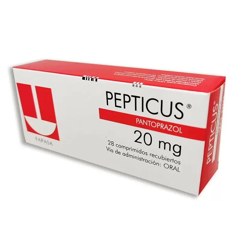  PEPTICUS 20 MG. CAJA X 28 COMP