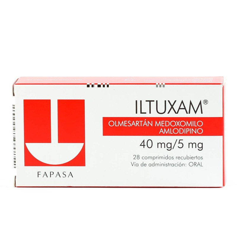  ILTUXAM HCT 40/5/12,5MG CAJA X 28 COMP RECUBIERTO