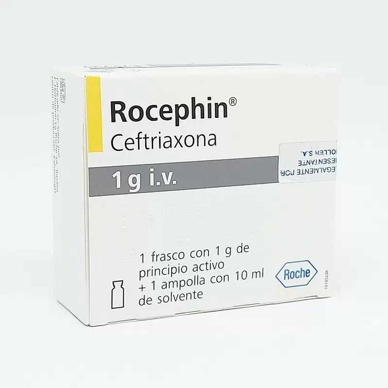 Comprar ROCEPHIN 1 GR. I.V. AMP. CAJA X 10 ML Con Descuento de 20% en Farmacia y Perfumería Catedral