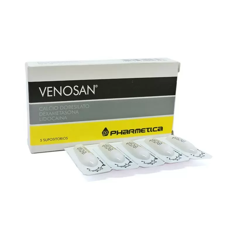 Comprar VENOSAN CAJA X 5 SUP Con Descuento de 20% en Farmacia y Perfumería Catedral