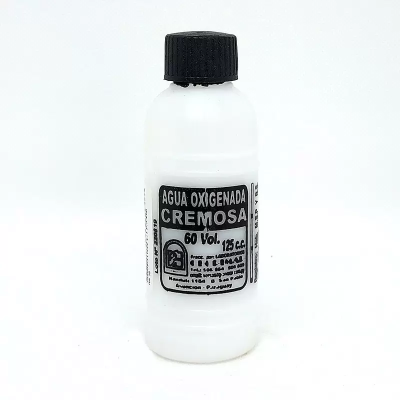 AGUA OXIGENADA CREMA 60 VOL FCO X 125 ML