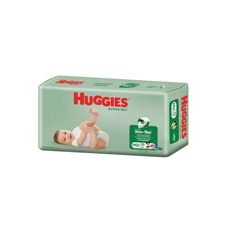  HUGGIES 12839 FLEX COMF M JUMBO Paq x 48 Unid