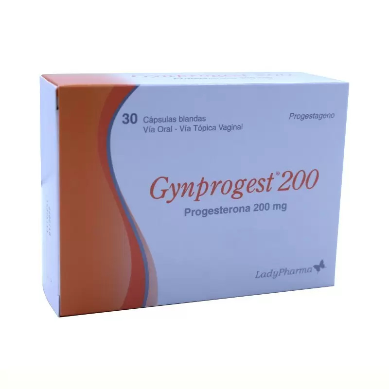 Comprar GYNPROGEST 200 MG. CAJA X 30 CAPS Con Descuento de 20% en Farmacia y Perfumería Catedral