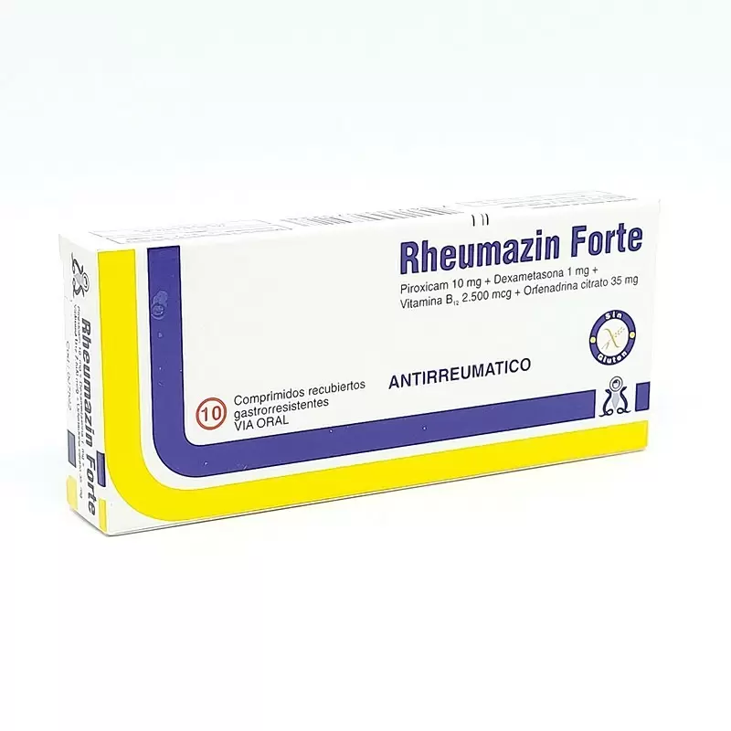  RHEUMAZIN FORTE CAJA X 10 COMP REC