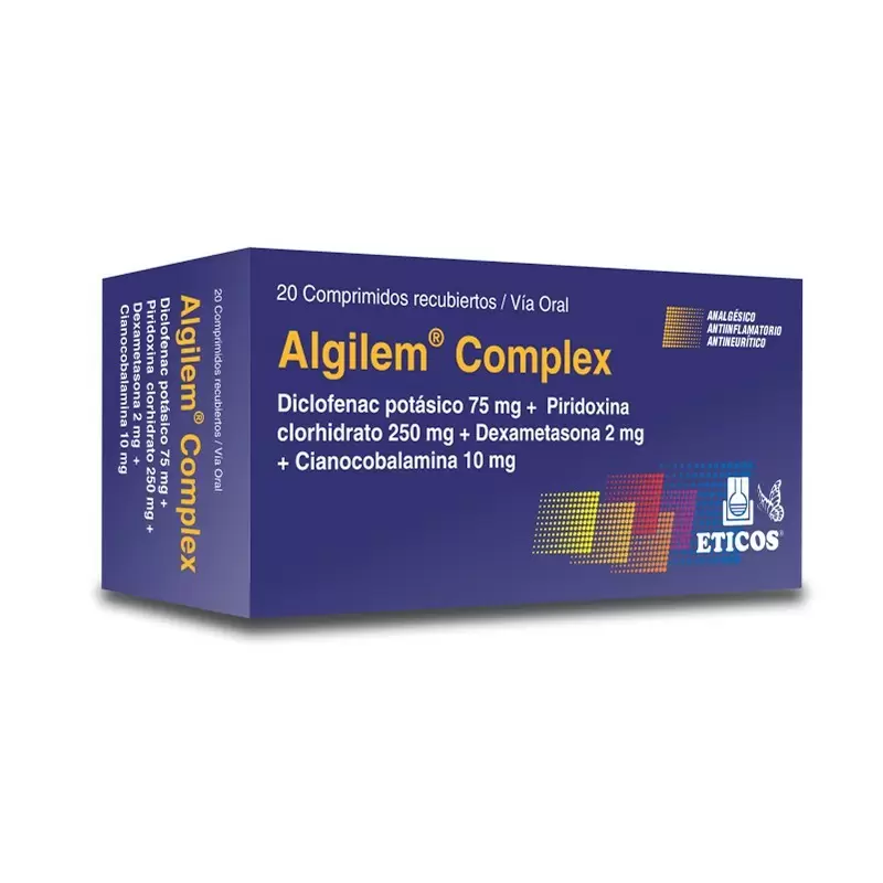 Comprar ALGILEM COMPLEX CAJA X 20 COMP REC Con Descuento de 20% en Farmacia y Perfumería Catedral