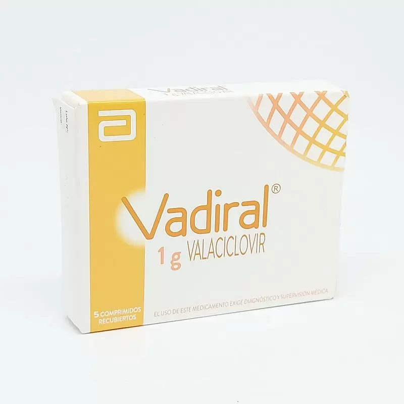 Comprar VADIRAL 1GR CAJA X 5 COMP REC Con Descuento de 20% en Farmacia y Perfumería Catedral