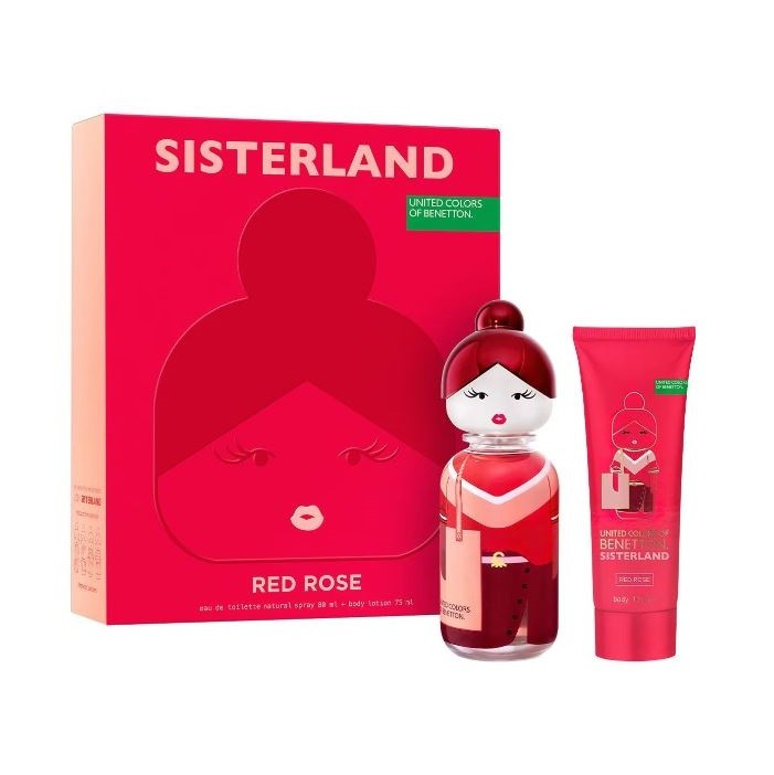  BENETTON 672 SISTERLAND RED (EDT80ML+BL75ML) KIT