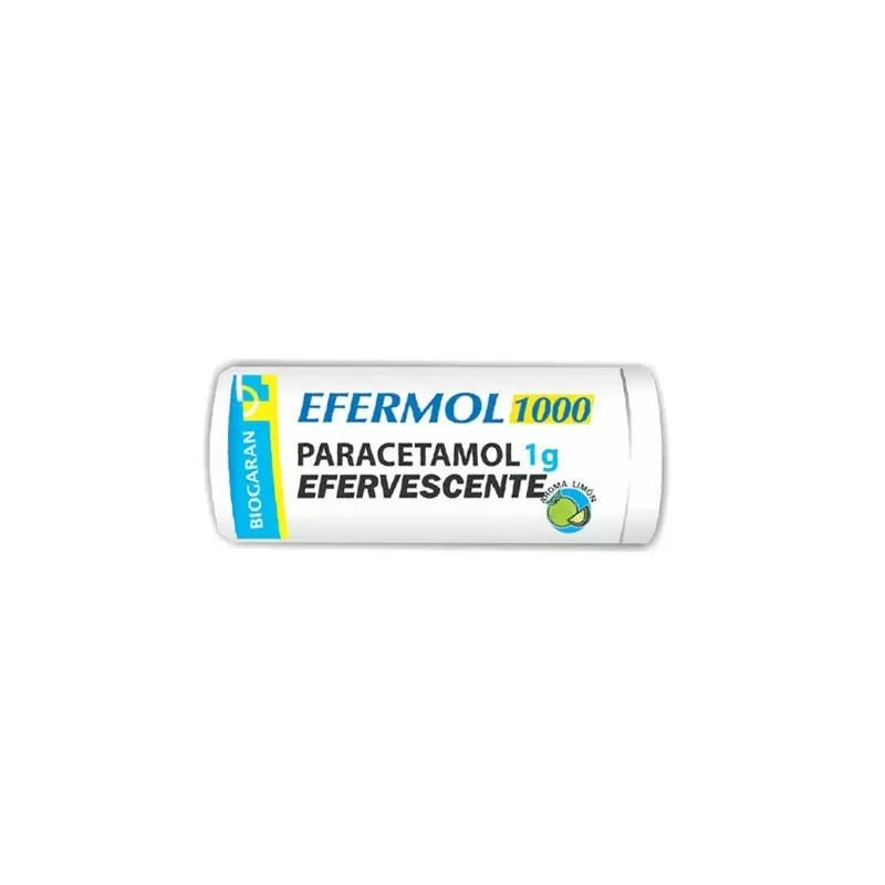  EFERMOL 1000 EFERVESCENTES TUBO X 8 COMP