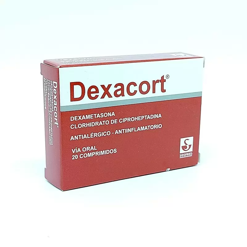 DEXACORT CAJA X 20 COMP