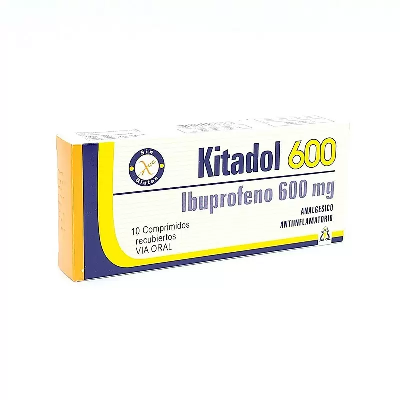 Comprar KITADOL 600 CAJA X 10 COMP Con Descuento de 20% en Farmacia y Perfumería Catedral