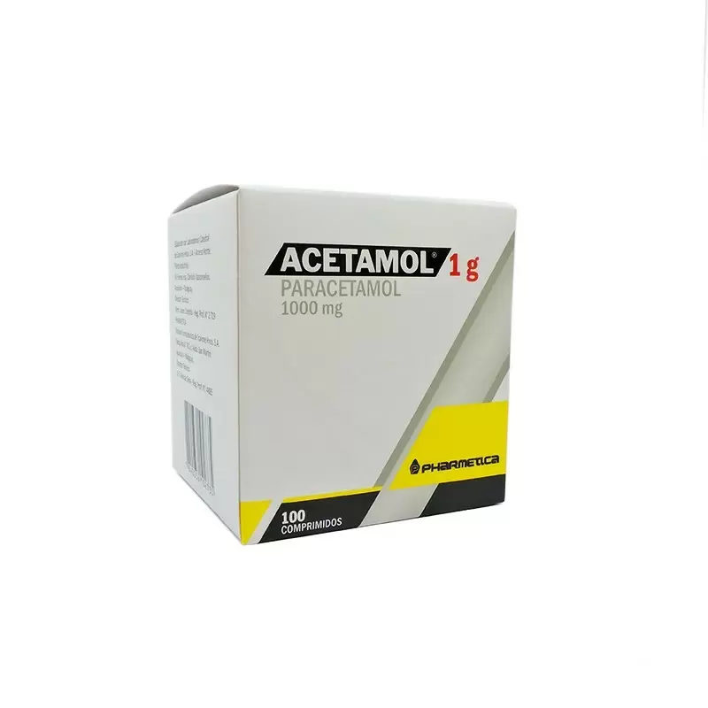  ACETAMOL 1 GR. CAJA X 10 TIRA