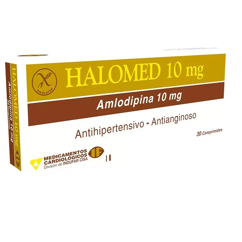 Comprar HALOMED 10 MILIGRAMOS CAJA X 30 COMP Con Descuento de 20% en Farmacia y Perfumería Catedral
