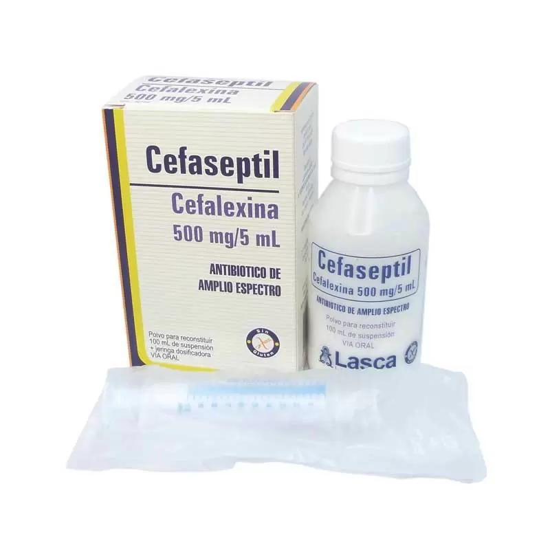 CEFASEPTIL 500 MG SUSPENSION FCO X 100 ML