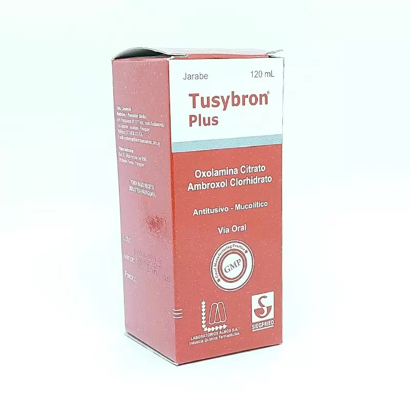 Comprar TUSYBRON PLUS JARABE FCO X 120 ML Con Descuento de 20% en Farmacia y Perfumería Catedral