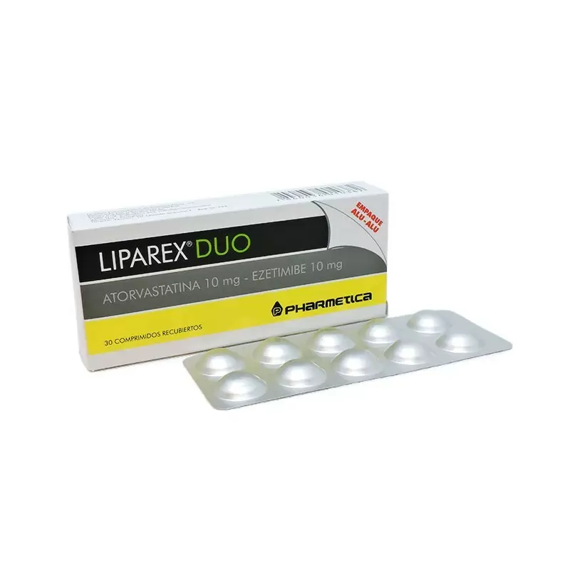 Comprar LIPAREX DUO CAJA X 30 COMP Con Descuento de 30% en Farmacia y Perfumería Catedral