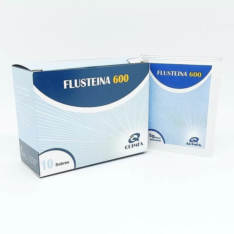  FLUSTEINA 600 MG CAJA X 10 SOBRE