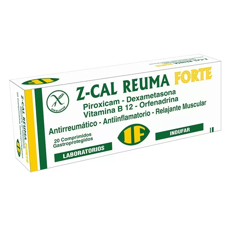 Comprar Z-CAL REUMA FORTE CAJA X 20 COMP Con Descuento de 20% en Farmacia y Perfumería Catedral