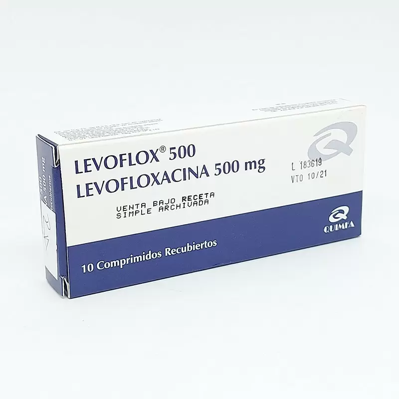 Comprar LEVOFLOX 500 CAJA X 10 COMP Con Descuento de 20% en Farmacia y Perfumería Catedral
