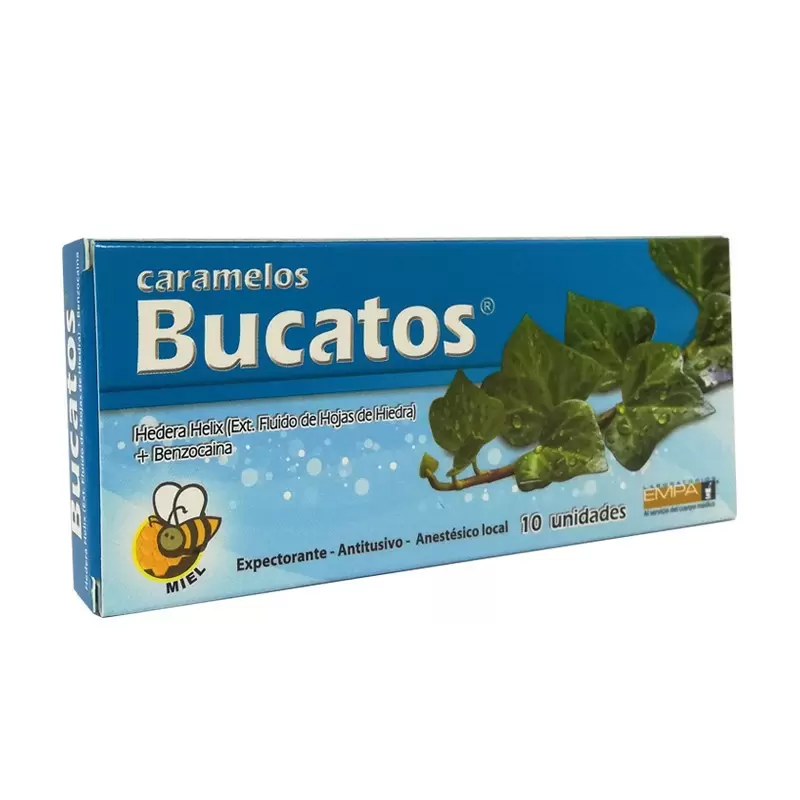  BUCATOS EXPECT.-ANTITUSIVO CAJA X 10 CARAM