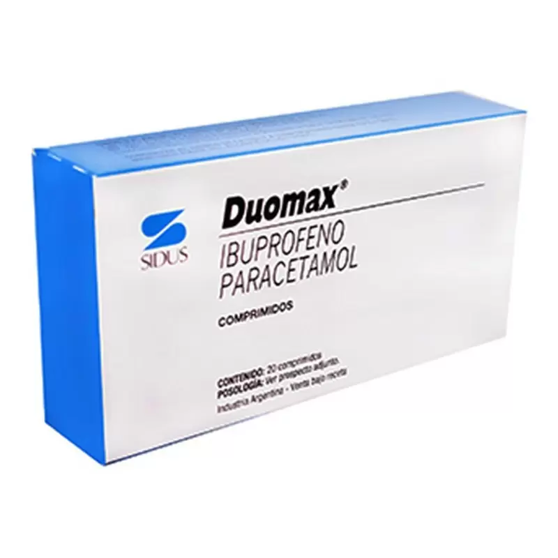 Comprar DUOMAX 400 MG CAJA X 10 COMP Con Descuento de 20% en Farmacia y Perfumería Catedral