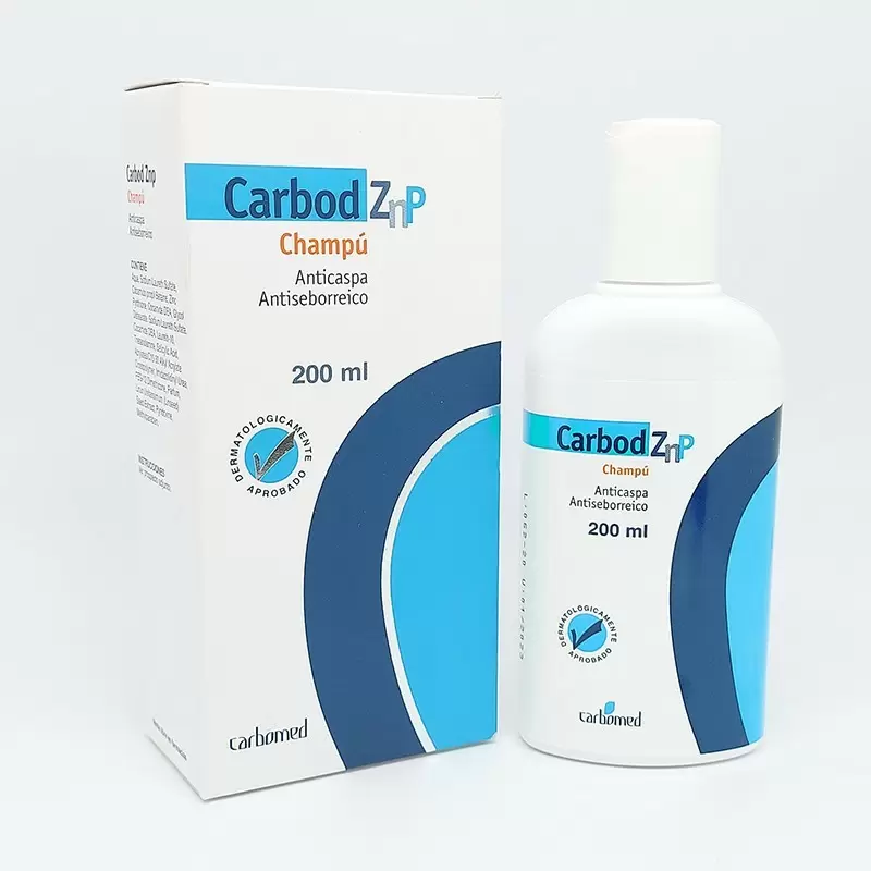 CARBOD ZNP SHAMPOOMPO ANTISEB FCO X 200 ML