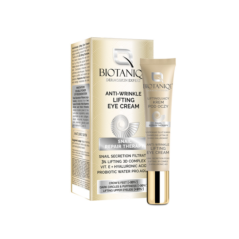  BIOTANIQE CREMA SNAIL CONTORNO DE OJOS ANTIARRUGAS - CONT. 15 ML