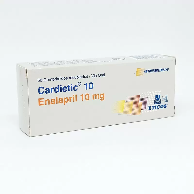 Comprar CARDIETIC 10 MILIGRAMOS CAJA X 50 COMP Con Descuento de 20% en Farmacia y Perfumería Catedral