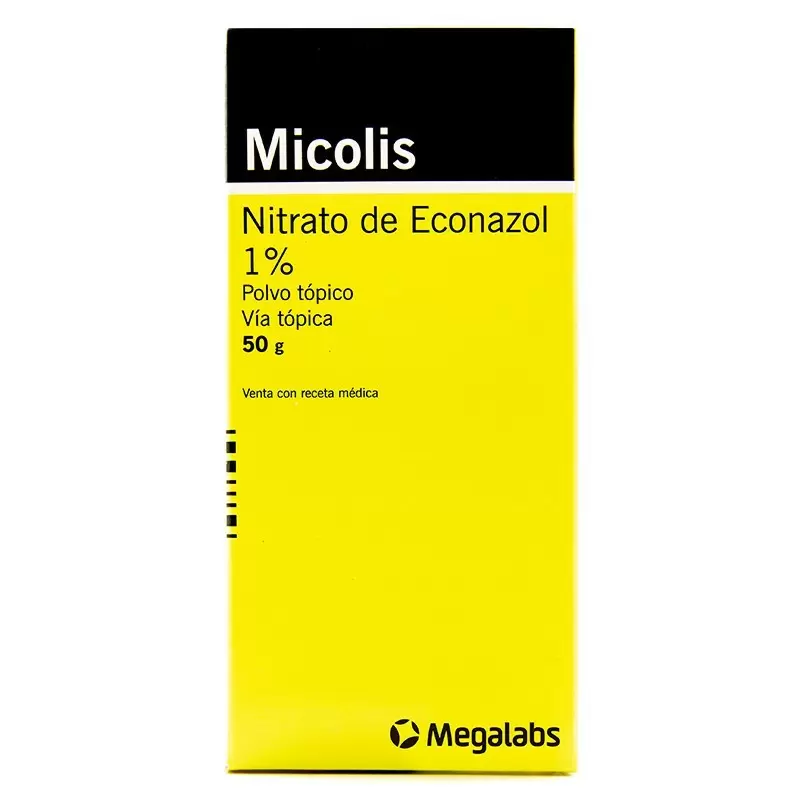 Comprar MICOLIS POLVO FCO X 50 GR Con Descuento de 20% en Farmacia y Perfumería Catedral