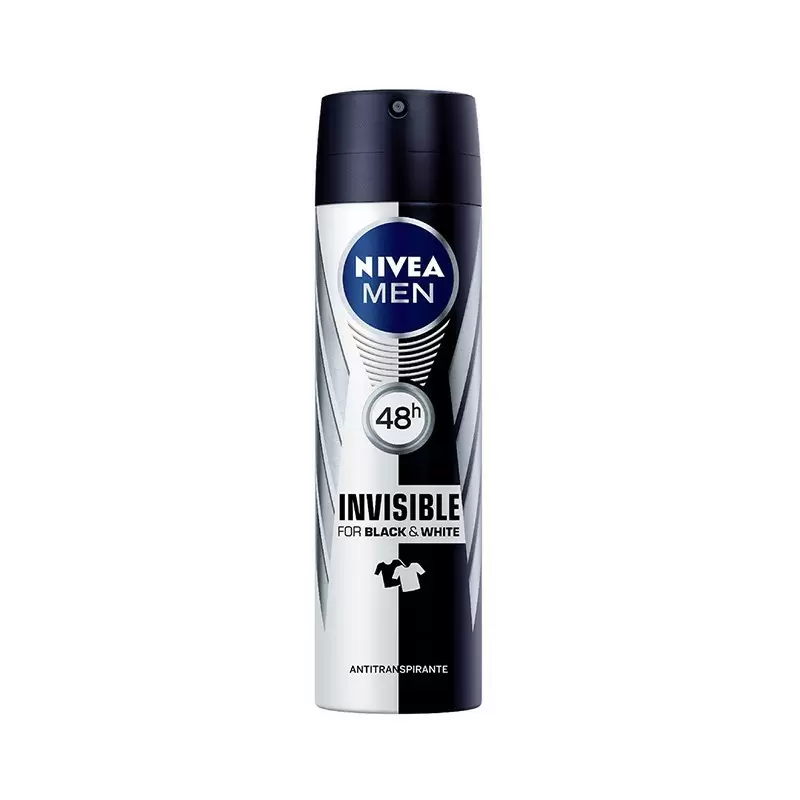  INVISIBLE BLACK & WHITE POWER MASCULINO, SPRAY  150 ML