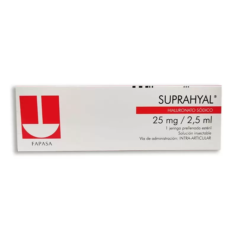 SUPRAHYAL SOLUCION INYECTABLE FCO X 2,5 ML