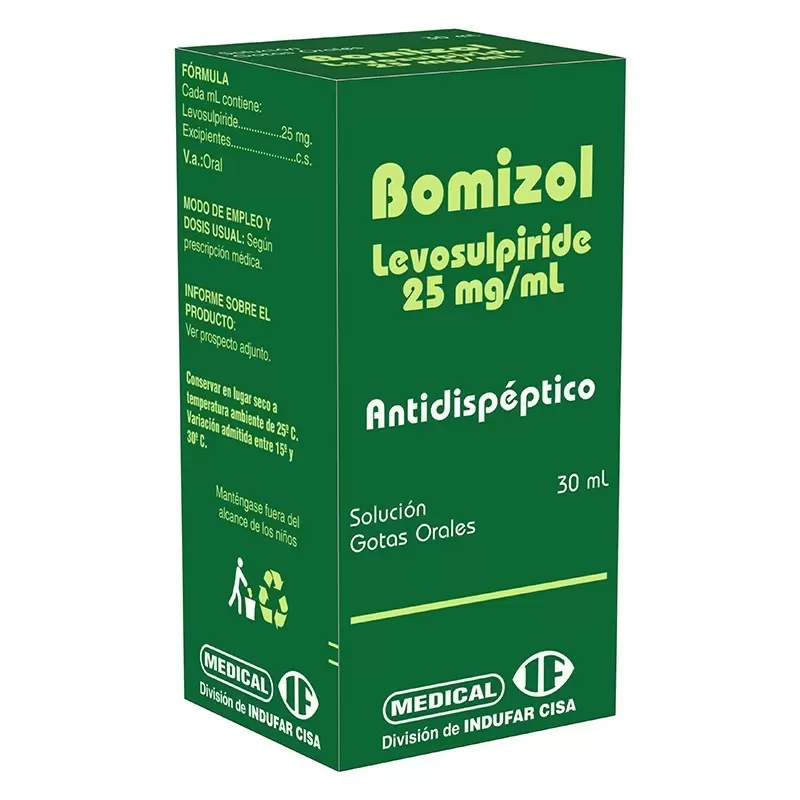 Comprar BOMIZOL 25 MG FCO X 30 ML Con Descuento de 20% en Farmacia y Perfumería Catedral