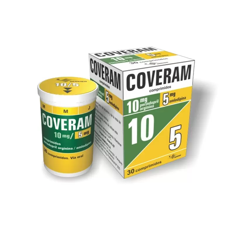  COVERAM  10/5 MG CAJA X 30 COMP