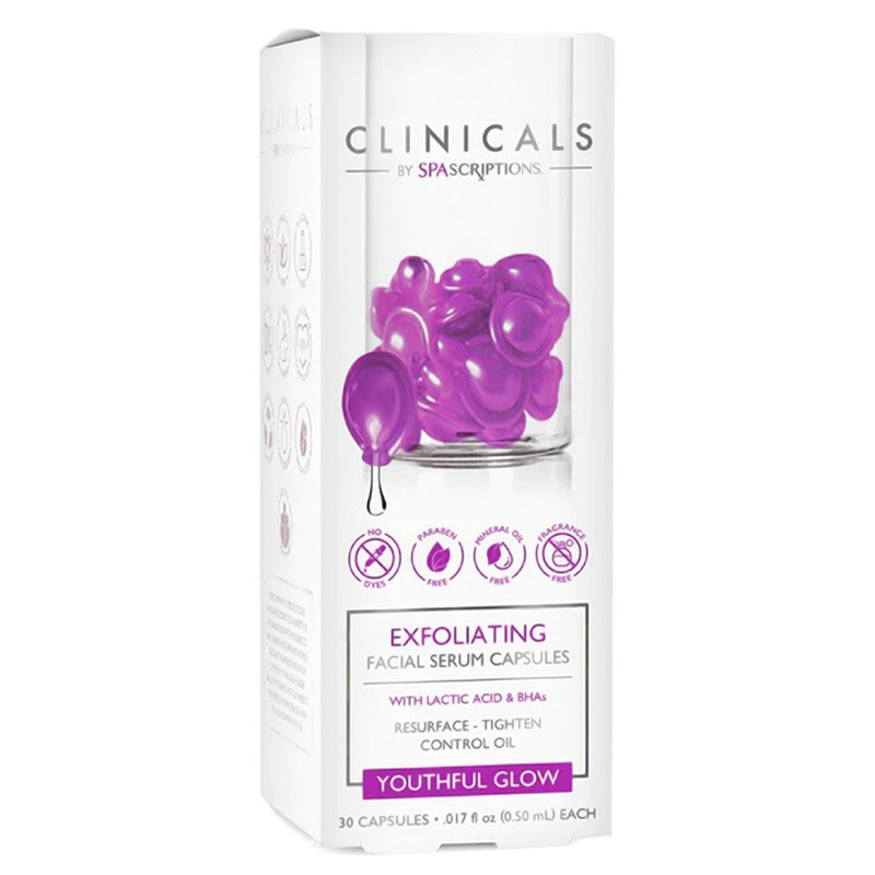  SPA CLINICALS SERUM FACIAL EXFOLIANTE X 30 CAPSULAS