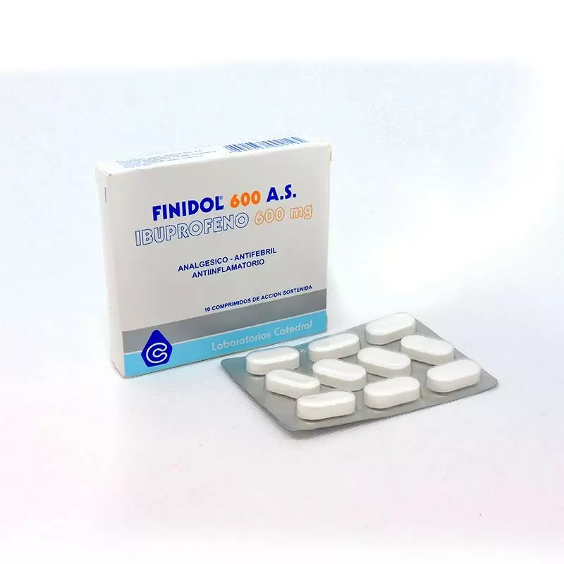 Comprar FINIDOL 600 AS CAJA X 10 COMP Con Descuento de 30% en Farmacia y Perfumería Catedral