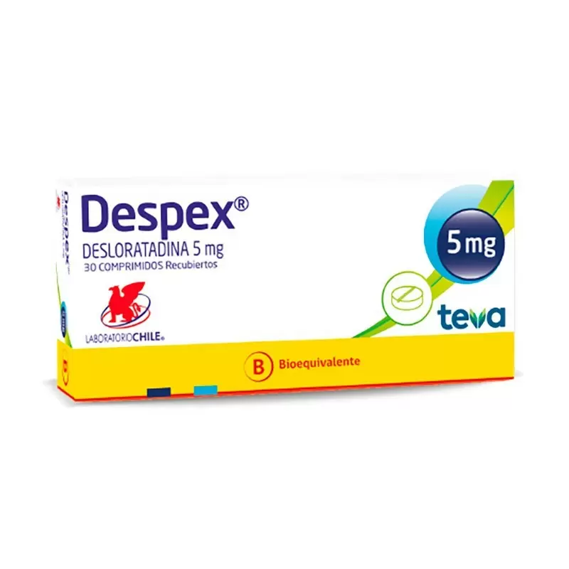  DESPEX 5 MG CAJA X 30 COMP REC