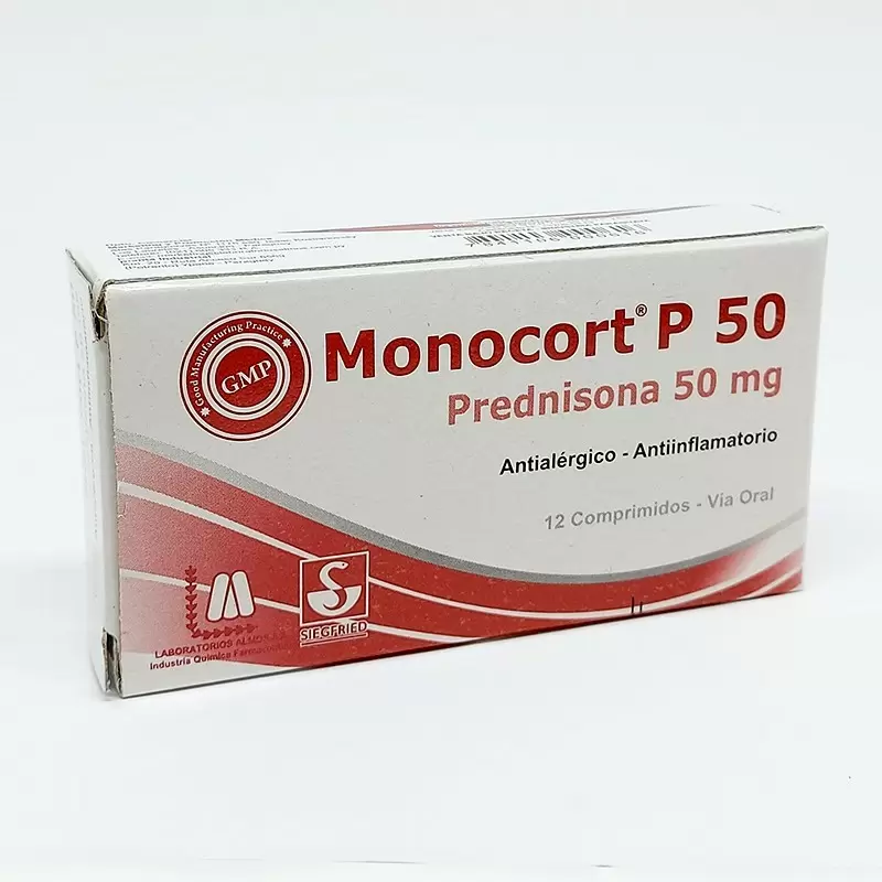 MONOCORT P 50 CAJA X 12 COMP
