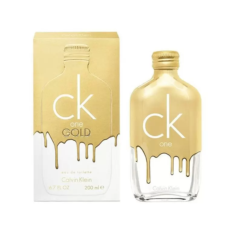  CALVIN KLEIN  GOLD EDT FCO X 200 ML