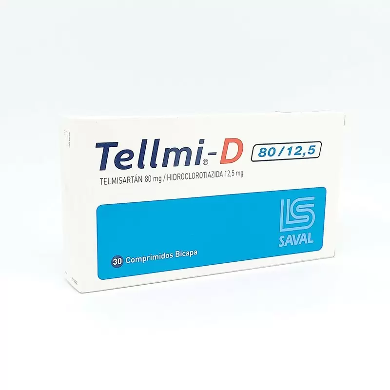 TELLMI- D 80/12,5 CAJA X 30 COMP REC