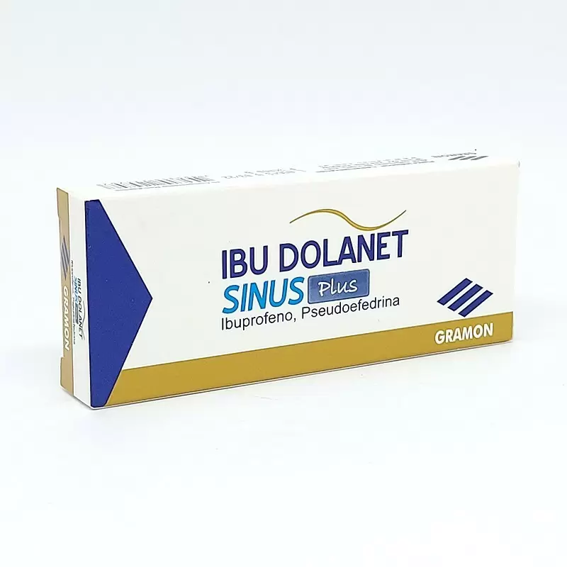 Comprar IBU DOLANET SINUS PLUS CAJA X 10 COMP Con Descuento de 20% en Farmacia y Perfumería Catedral
